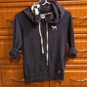 Blueish grey full zip